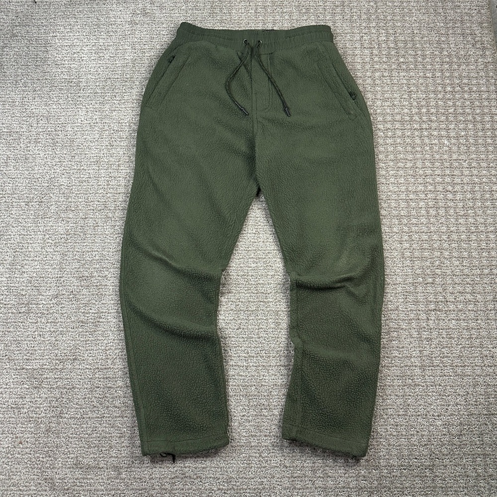 Billabong Adventure Division Mens Sherpa Fleece Pants Olive Green Small